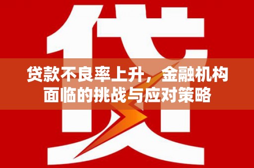 呼和浩特贷款不良率上升，金融机构面临的挑战与应对策略