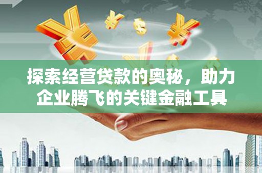 呼和浩特探索经营贷款的奥秘，助力企业腾飞的关键金融工具