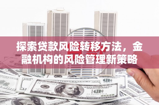 呼和浩特探索贷款风险转移方法，金融机构的风险管理新策略