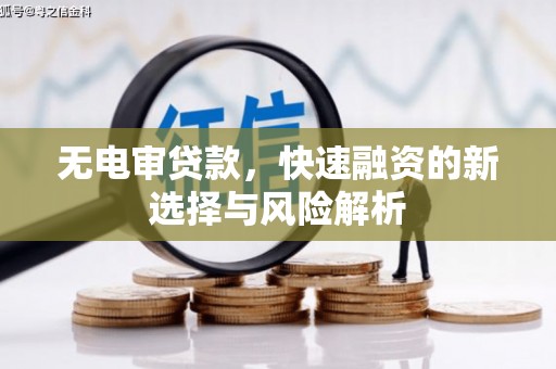 呼和浩特无电审贷款，快速融资的新选择与风险解析