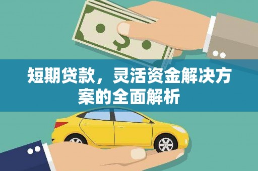 呼和浩特短期贷款，灵活资金解决方案的全面解析