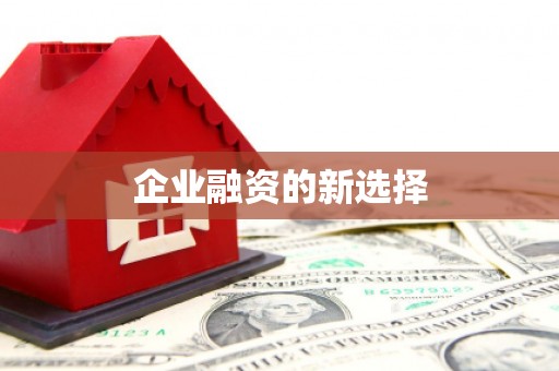 呼和浩特企业融资的新选择