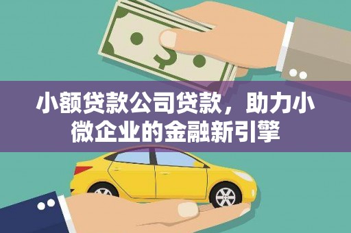 呼和浩特小额贷款公司贷款，助力小微企业的金融新引擎