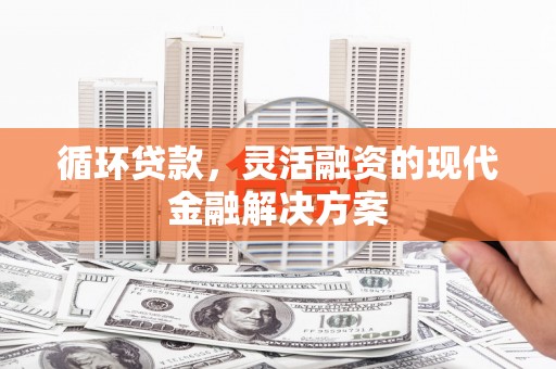 呼和浩特循环贷款，灵活融资的现代金融解决方案