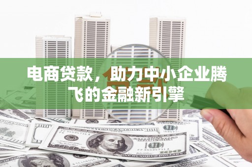 呼和浩特电商贷款，助力中小企业腾飞的金融新引擎