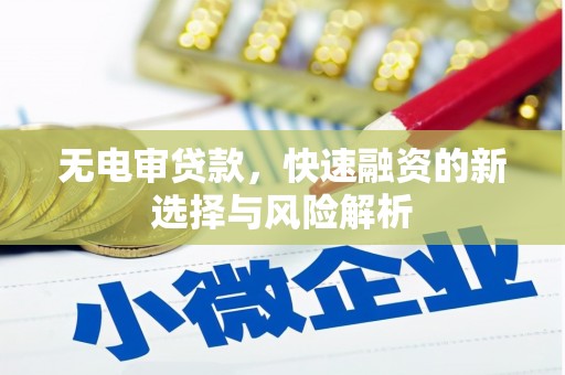 呼和浩特无电审贷款，快速融资的新选择与风险解析
