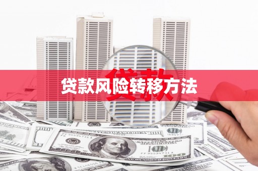 呼和浩特贷款风险转移方法