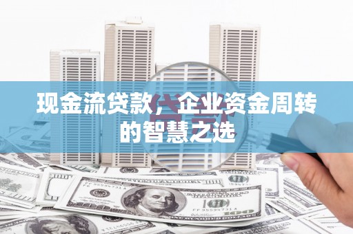 呼和浩特现金流贷款，企业资金周转的智慧之选