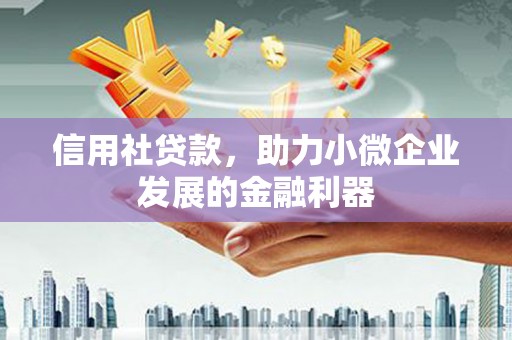 呼和浩特信用社贷款，助力小微企业发展的金融利器